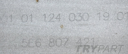 SKODA OCTAVIA IV 5E6 REAR BUMPER ORIGINAL SEDAN + BOTTOM