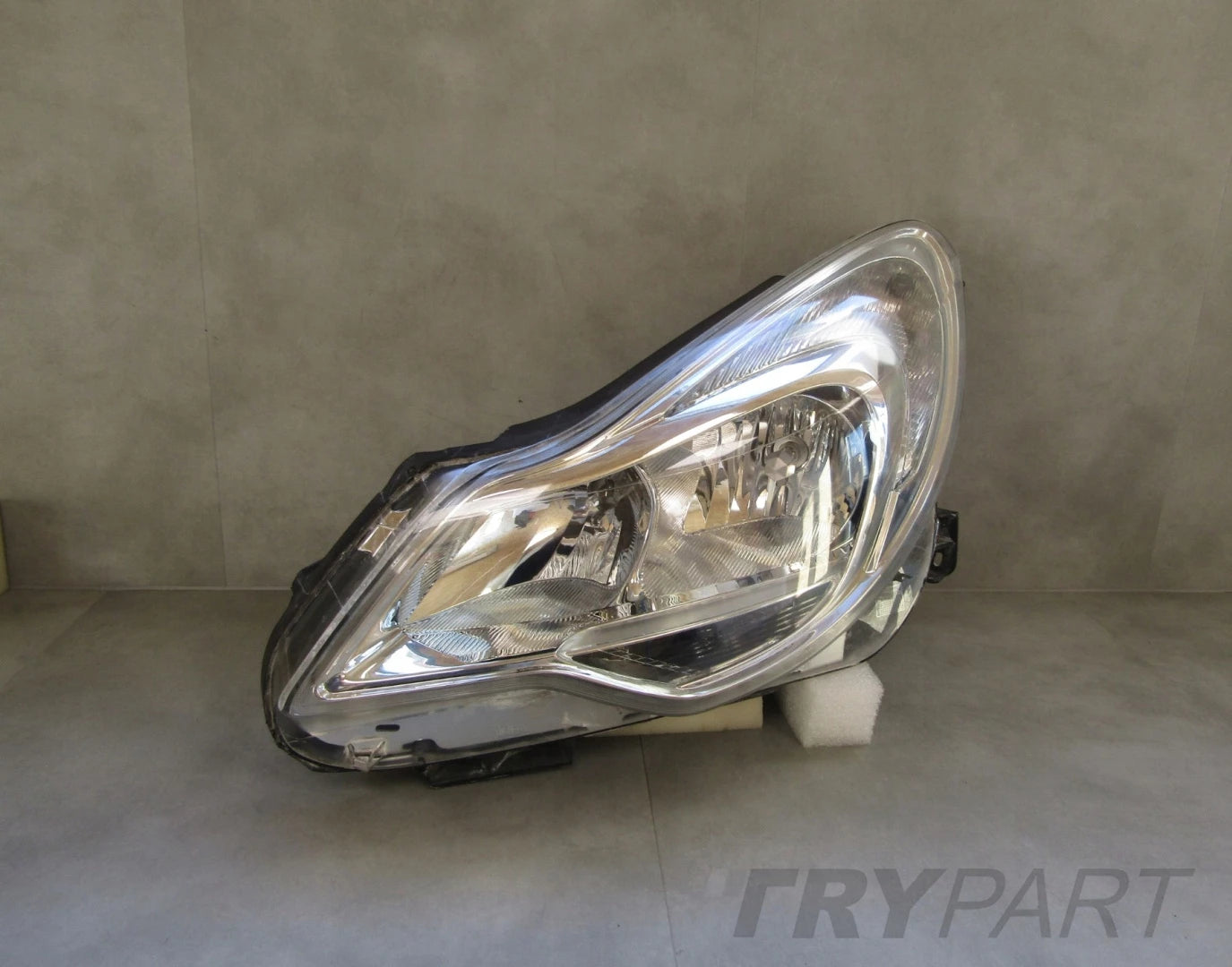 OPEL CORSA D LIFT HEADLIGHT PLAIN 11-14 LH 13432889