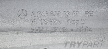 MERCEDES B CLASS W246 DOOR SILL TRIM RIGHT