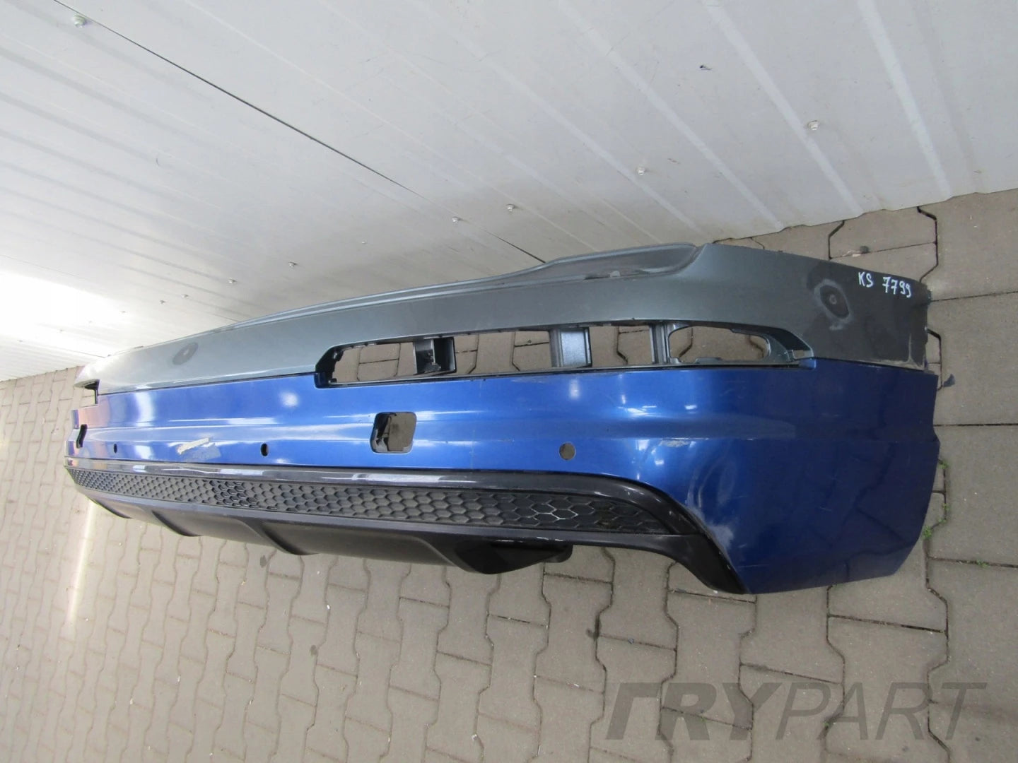 Rear bumper Audi Q7 4M0 S-Line 15-19