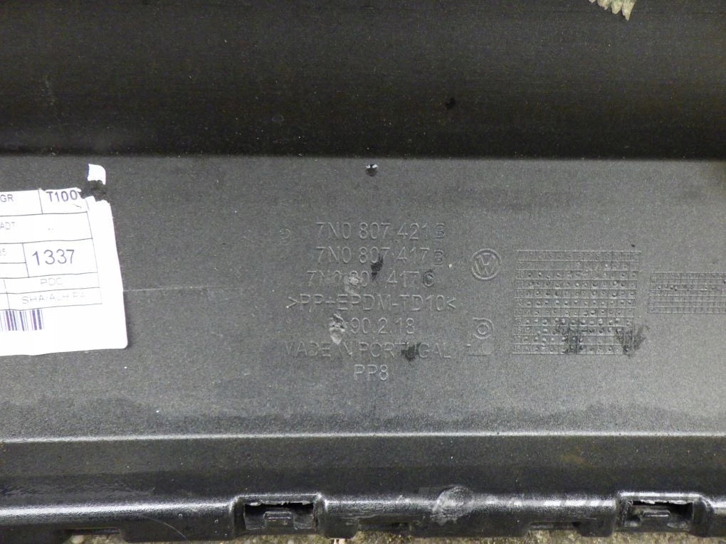 VW SHARAN II 7N 2010- Rear Bumper