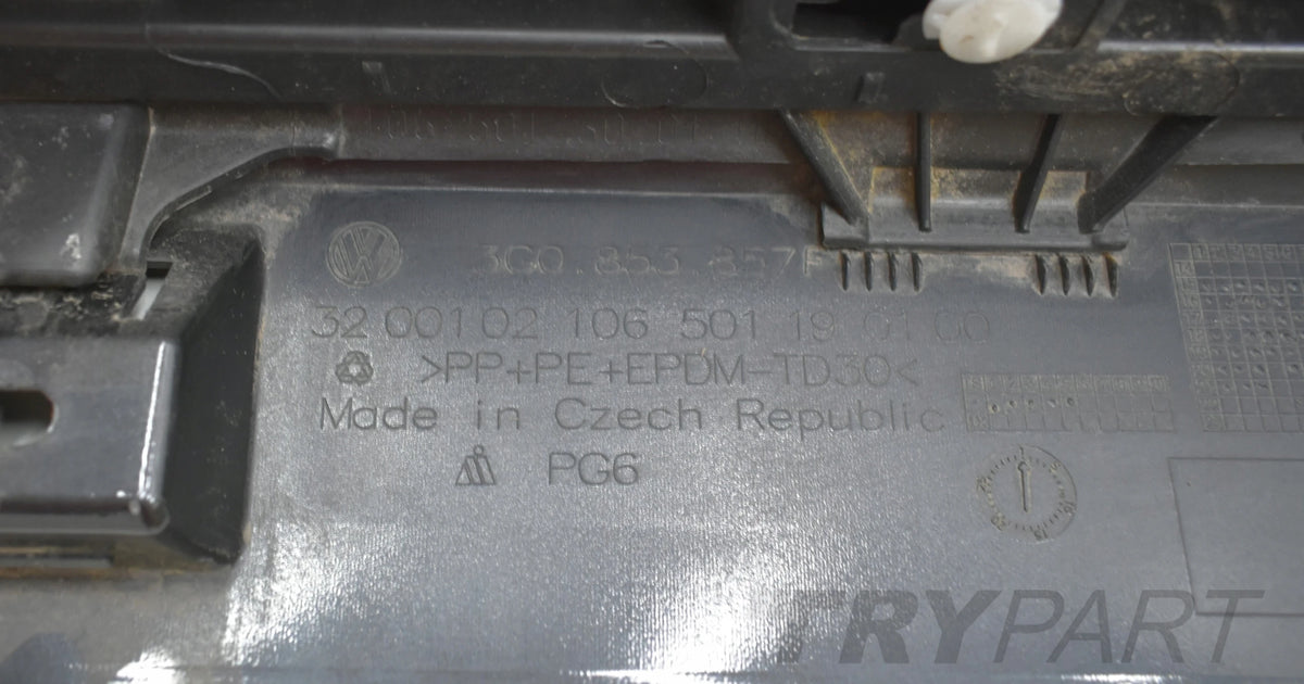 VW PASSAT B8 R 3G0 LEFT SILL PANEL + FRAME