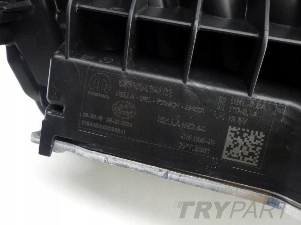 PEUGEOT 208 II LIFT 2023- 9851054180 LED DRL LAMP HALOGEN LEFT