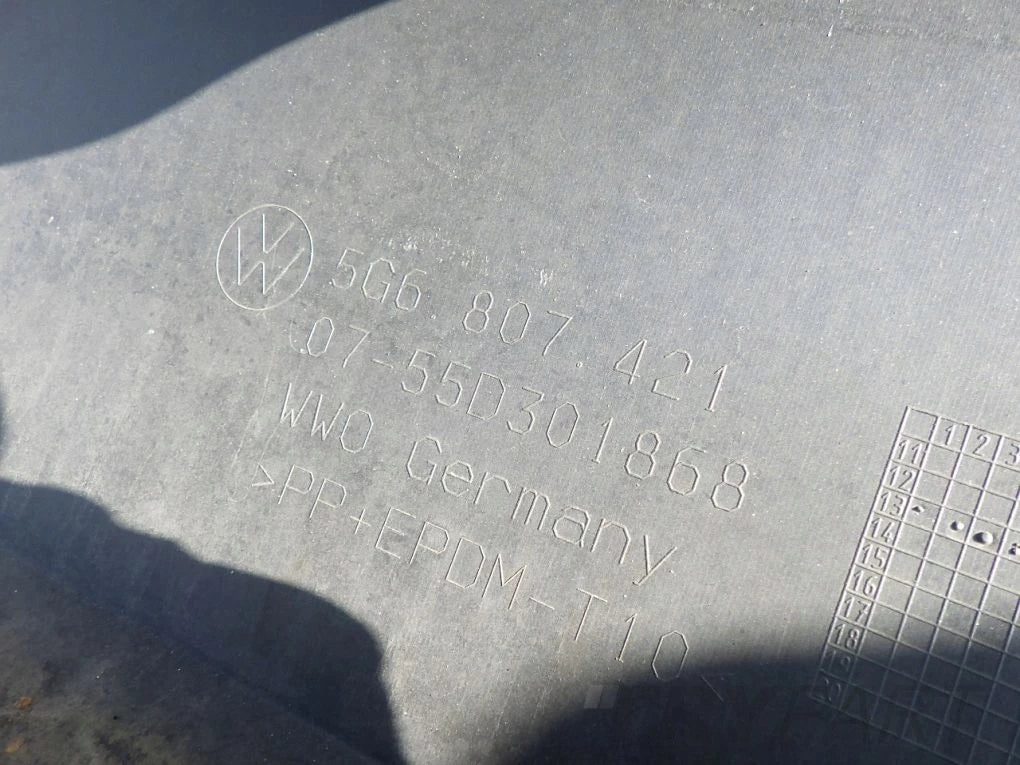 VW GOLF VII 7 5G6 12- Rear bumper