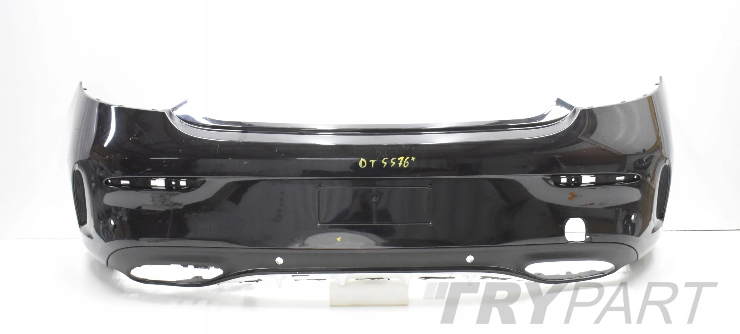 MERCEDES W205 COUPE AMG REAR BUMPER ORIGINAL + BOTTOM