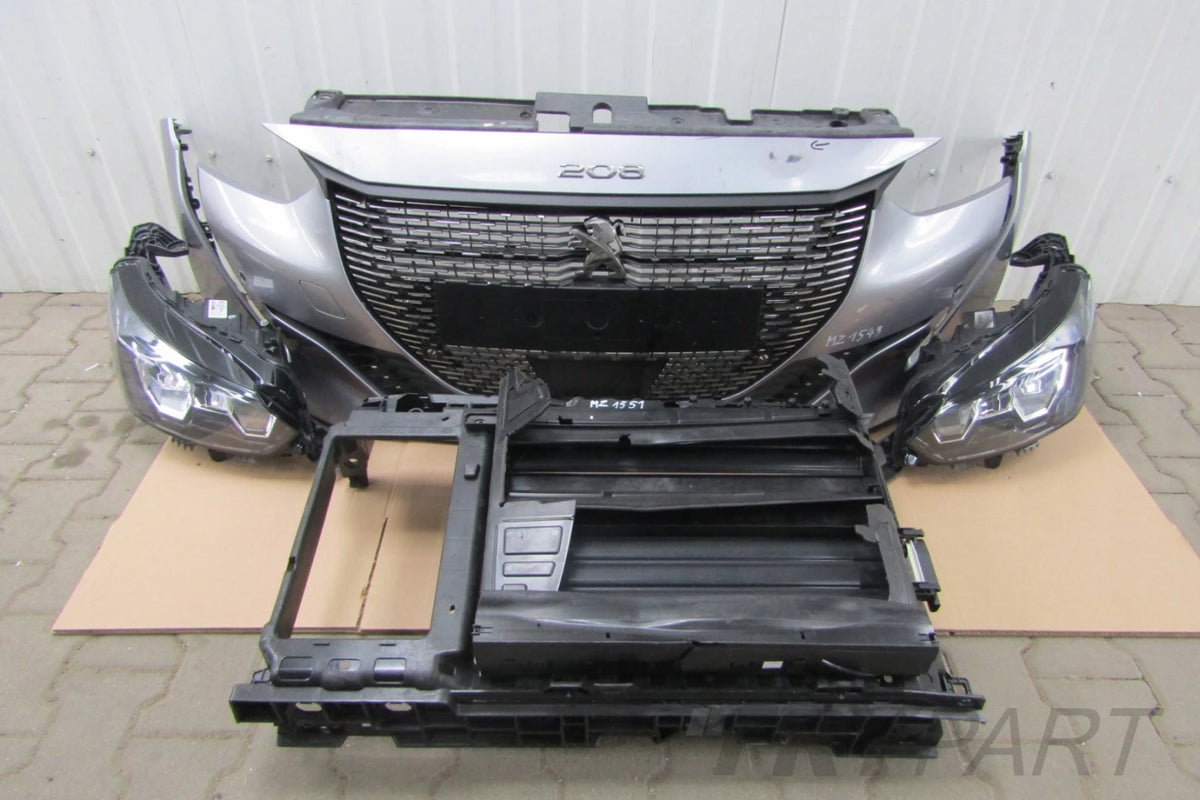 Front bumper, reinforcement bar, lights Peugeot 208 2 II GT-Line 19-