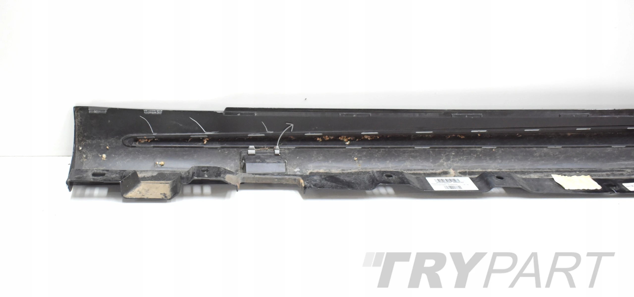 MERCEDES S-CLASS W222 AMG RIGHT SILL PANEL ORG LONG 234CM + CHROME