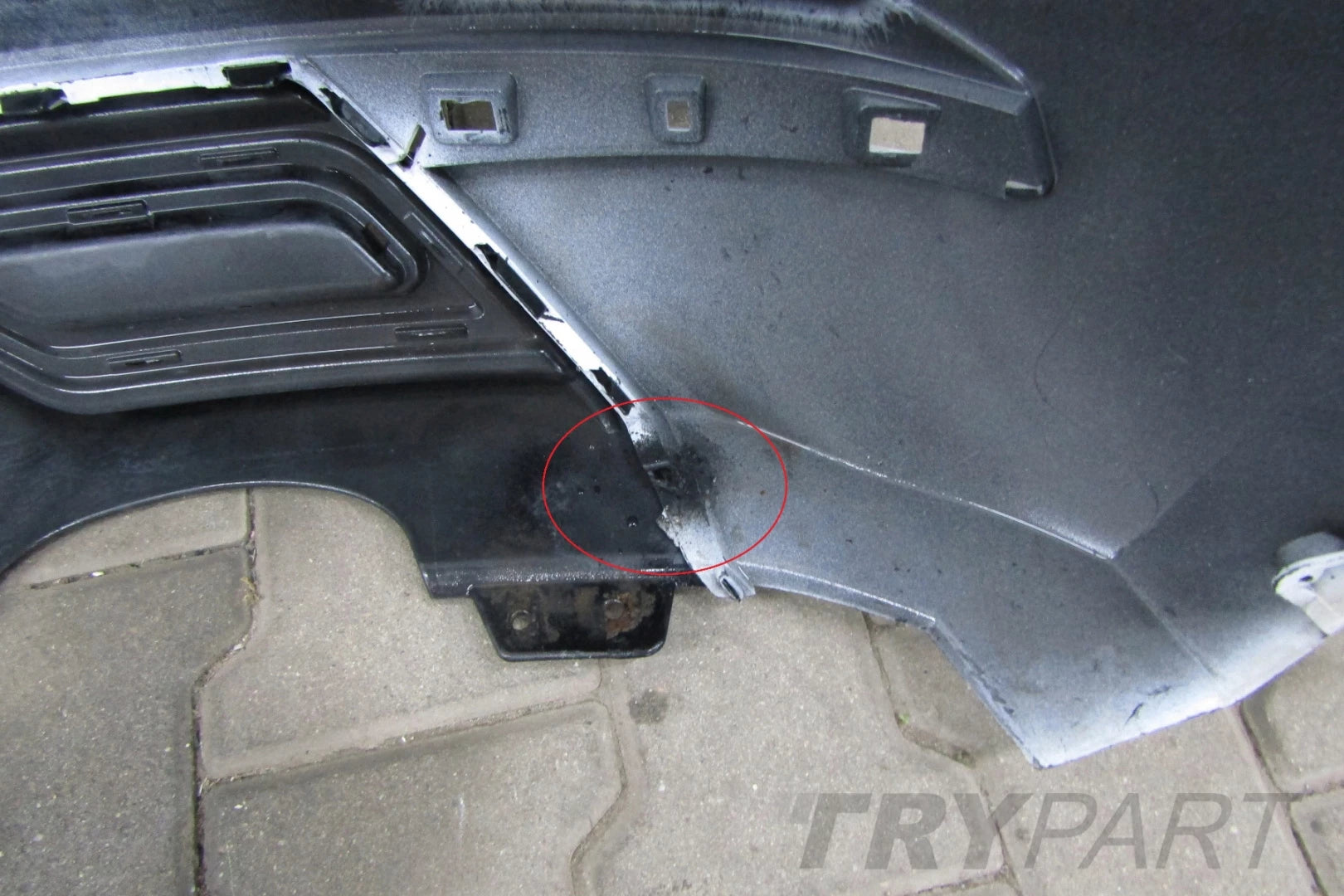 Rear Bumper Seat Ibiza 6F0 FR 17- Gloss Black Diffuser