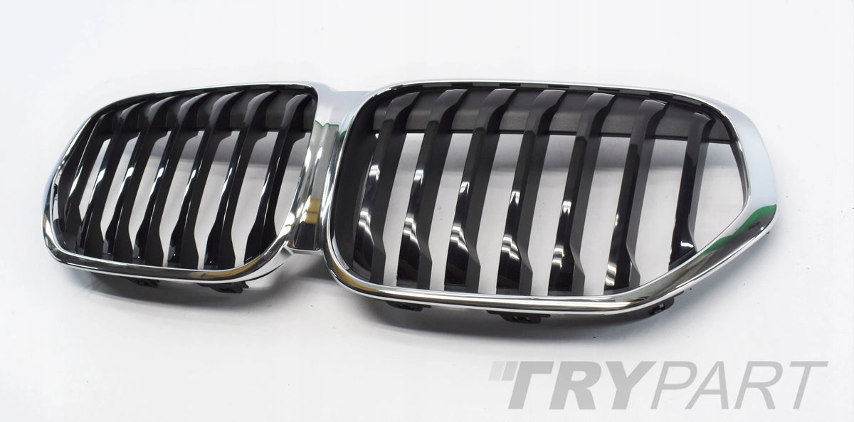 BMW X1 F48 LIFT LCI Chrome Kidney Grille NEW