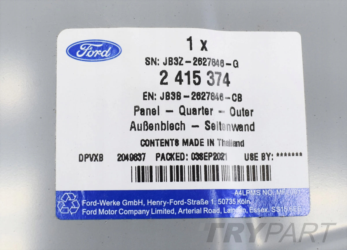 FORD RANGER IV RIGHT SILL PANEL POST ORG 17+