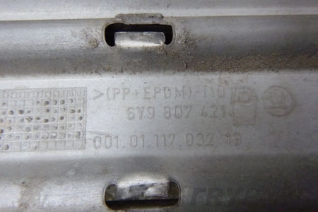 SKODA FABIA SEDAN KOMBI 99-07 Rear Bumper