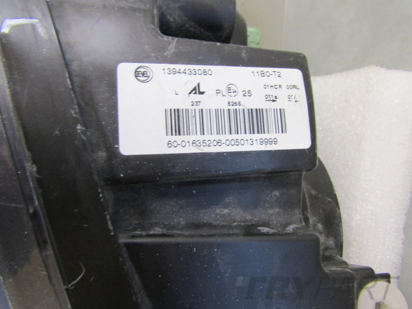 HEADLIGHT LAMP FIAT DUCATO BOXER JUMPER LIFT STANDARD 14- LH 1394433080