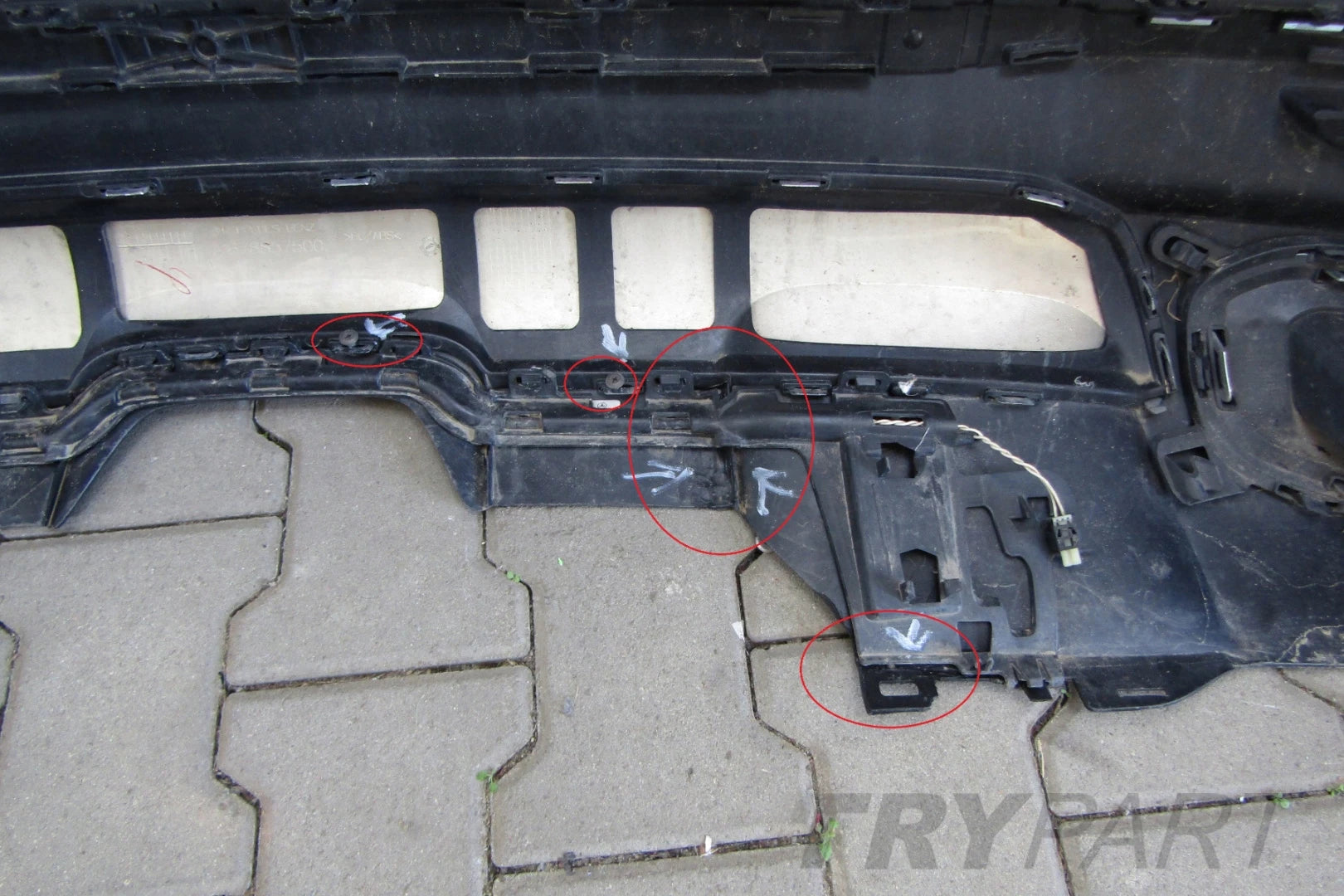 Rear bumper MERCEDES GLS II X167 167 19-