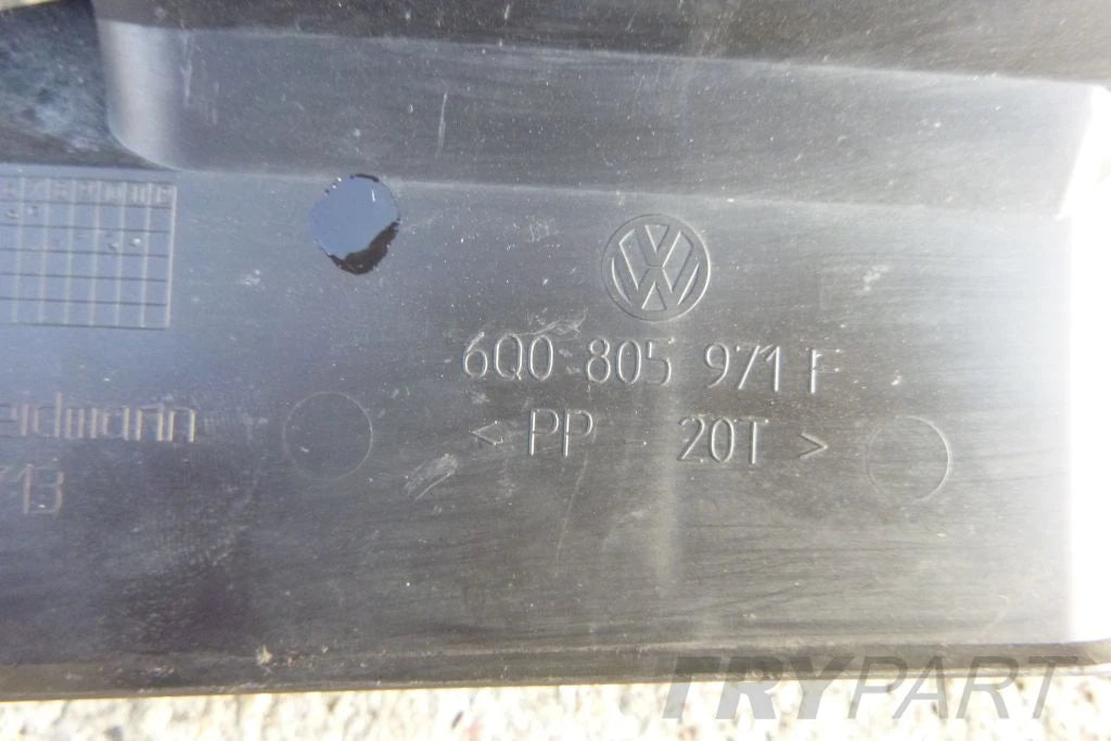 FABIA III POLO IBIZA A1 INLET DUCT 6Q0805971F HOSE
