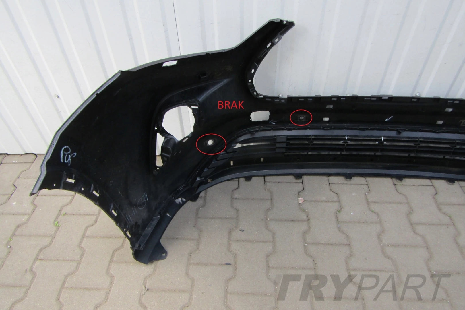 Front bumper TOYOTA Highlander IV 19-22