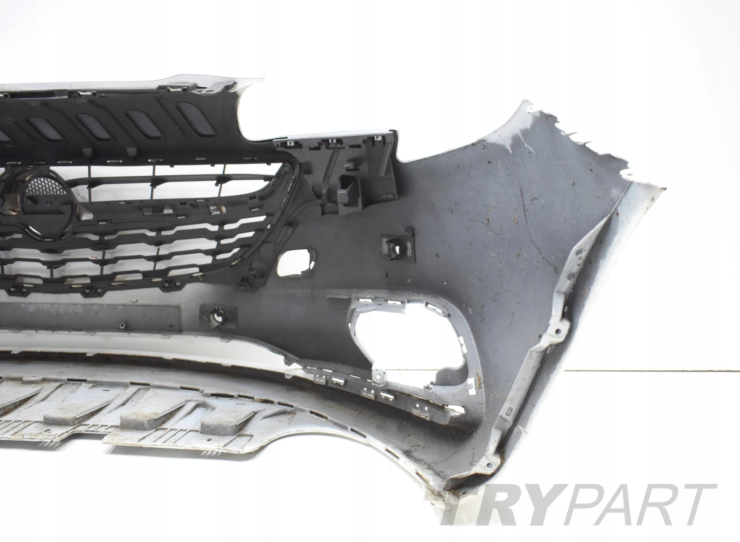 OPEL CORSA E FRONT BUMPER ORIGINAL + CHROME