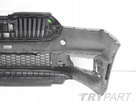 SKODA FABIA IV 6VA FRONT BUMPER ORG + GRILLES + GRILL + BOTTOM