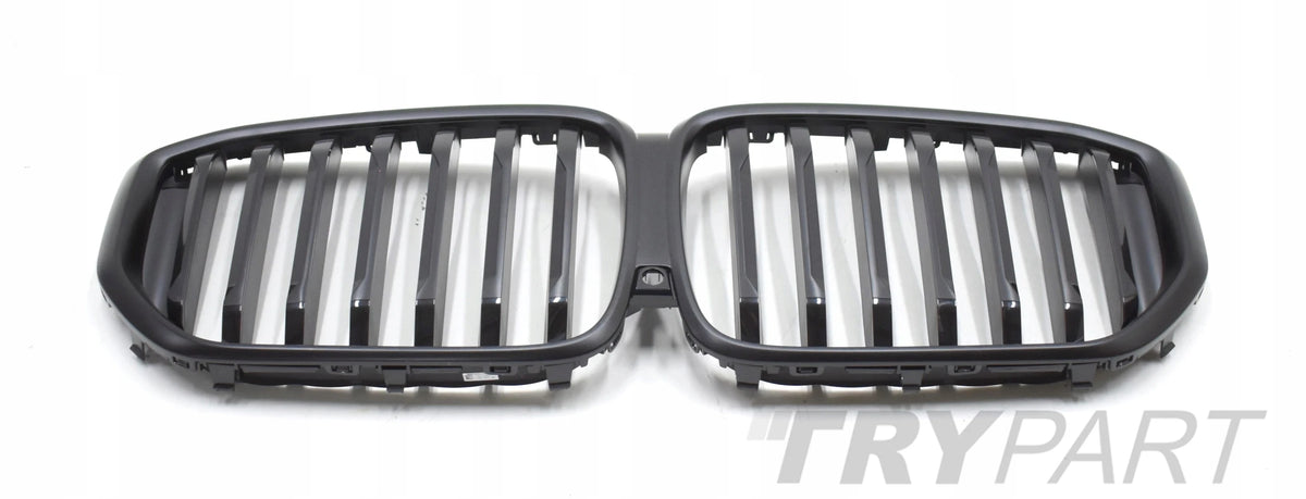 BMW G05 LIFT LCI Front Bumper Kidney Grille Grill, Genuine, New, Satin