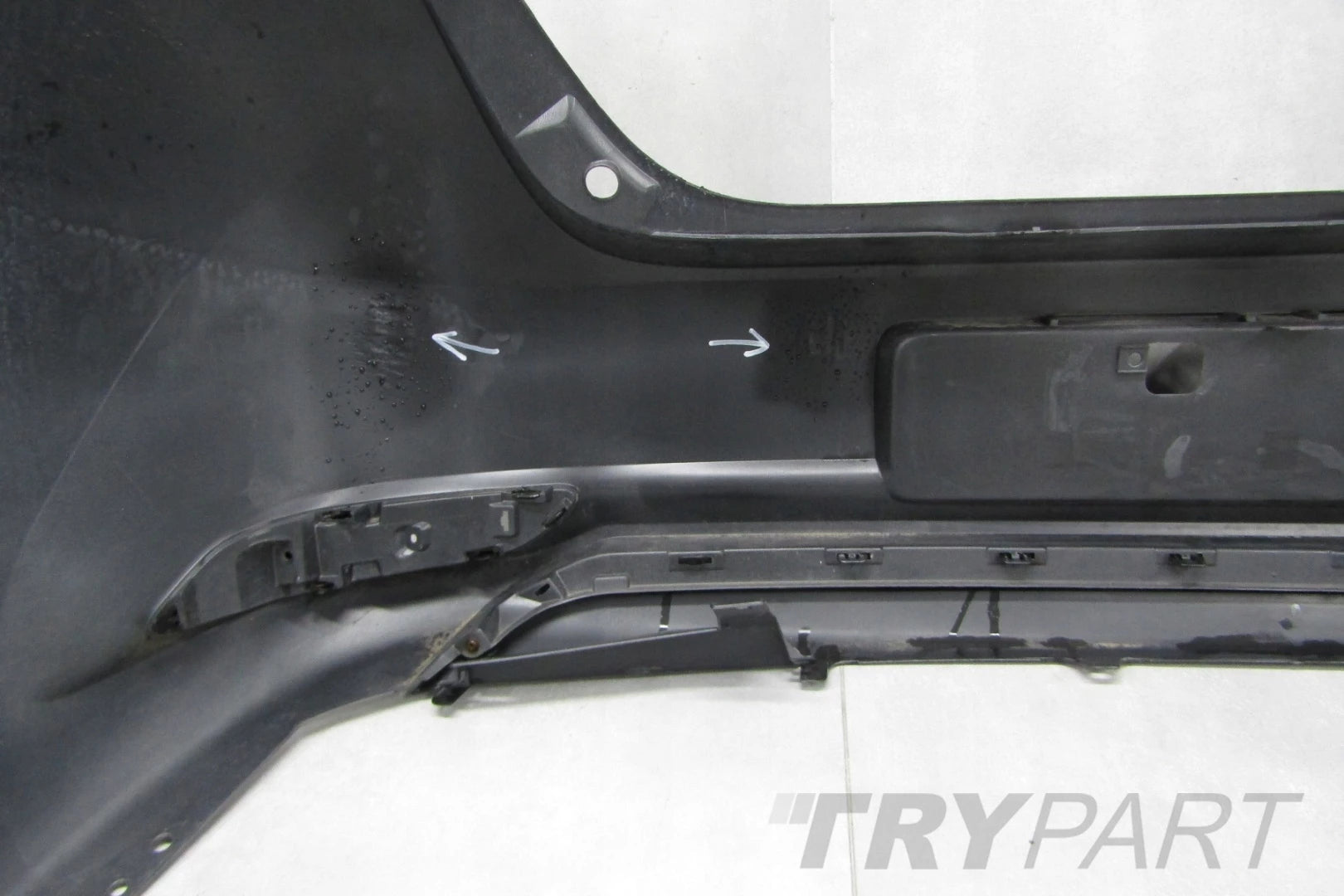 Rear bumper for Toyota Auris II 2 lift HB 15-18