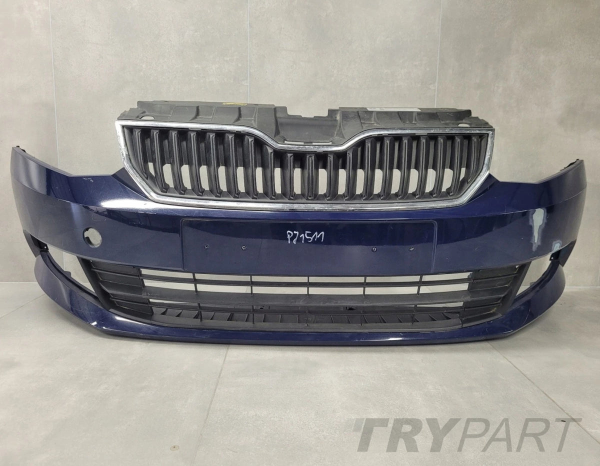 Front Bumper Skoda Fabia 3 III 6V0 14-18