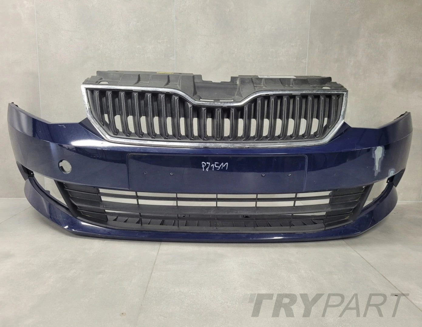 Front Bumper Skoda Fabia 3 III 6V0 14-18