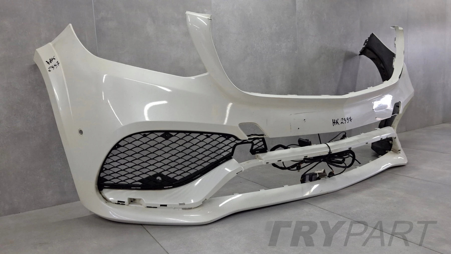 Front bumper Mercedes GLS X166 63 AMG 15-19 / + camera + radars