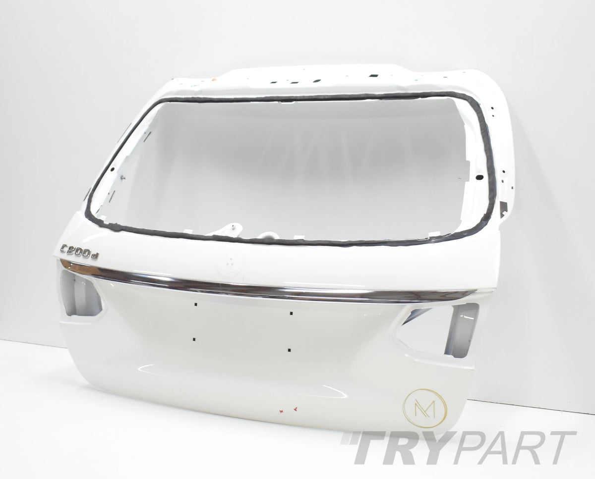 MERCEDES C CLASS W205 REAR TRUNK LID REAR ORIGINAL ESTATE + CHROME