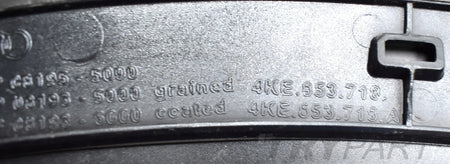 AUDI E-TRON 4KE RIGHT FRONT FENDER TRIM GENUINE