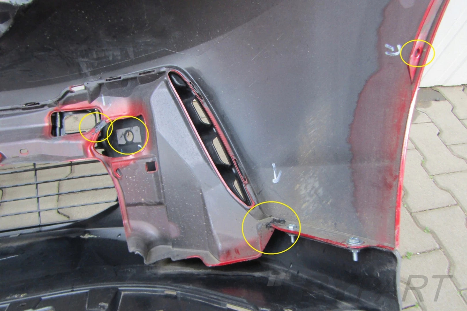 Front Bumper Honda Jazz Fit IV RS Lift 22-
