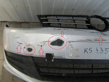 Front Bumper VW Sharan 2 II 7N0 10-