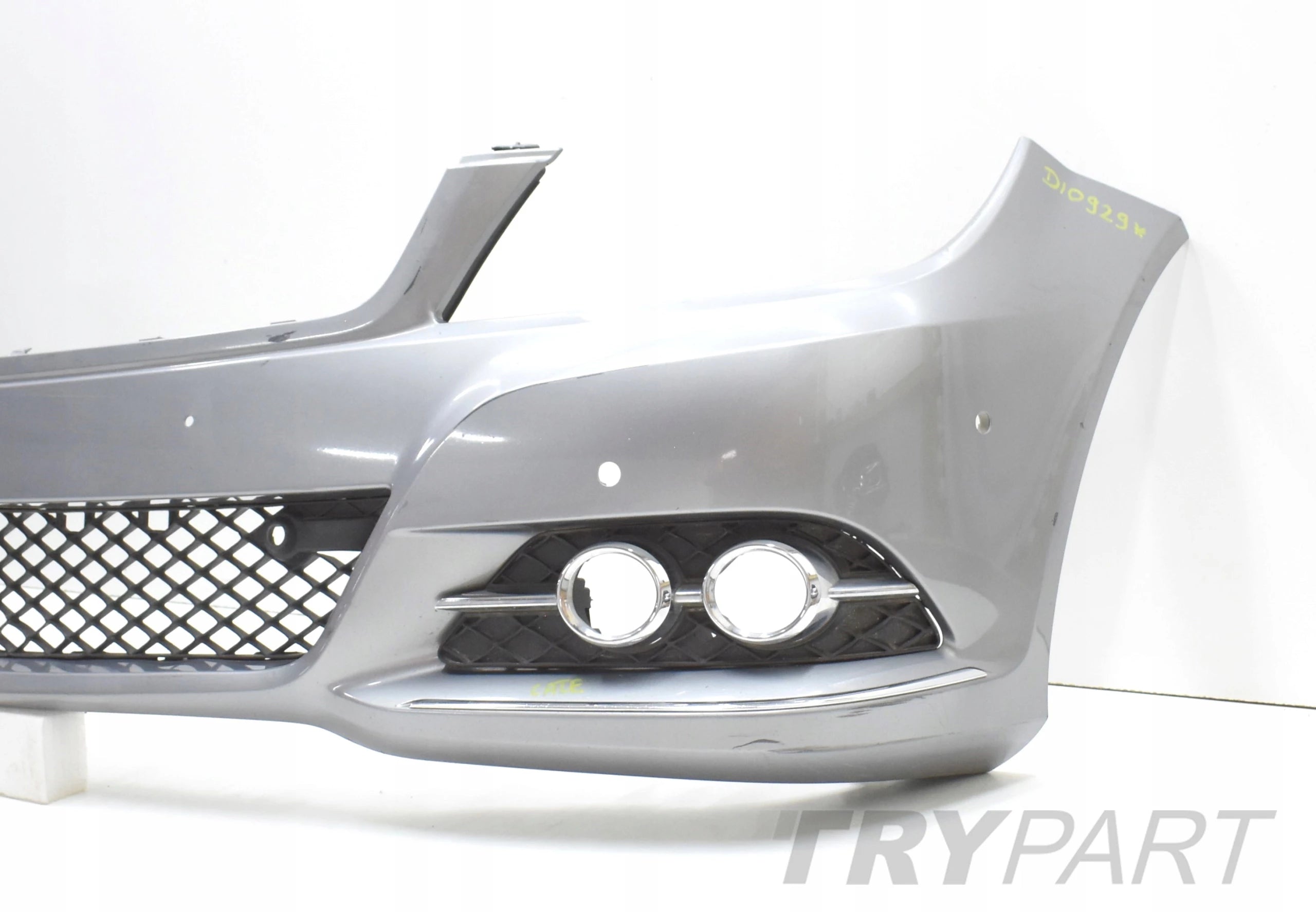 MERCEDES C CLASS W204 FACELIFT FRONT BUMPER ORIGINAL + CHROME + FRAME