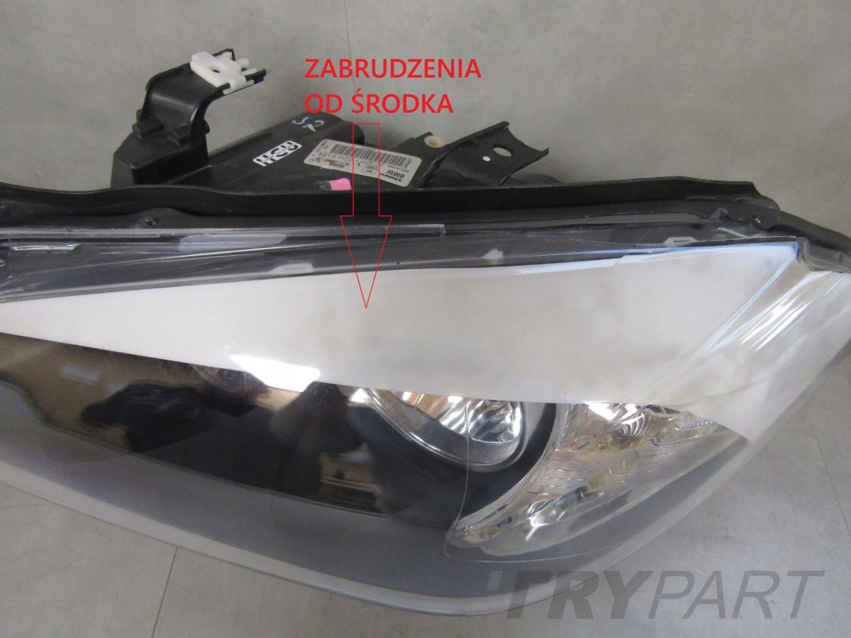 BMW X1 E84 HEADLAMP STANDARD LH LEFT 09-12 890093492