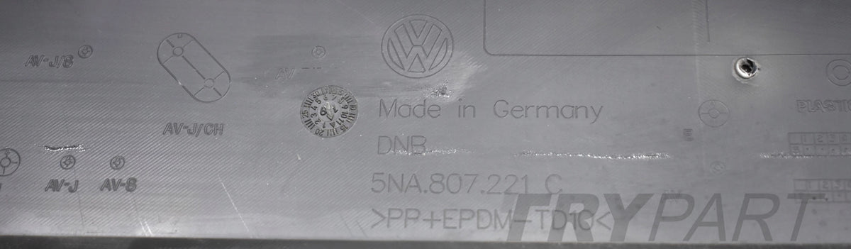 VW TIGUAN II LIFT 5NA FRONT BUMPER ORIGINAL