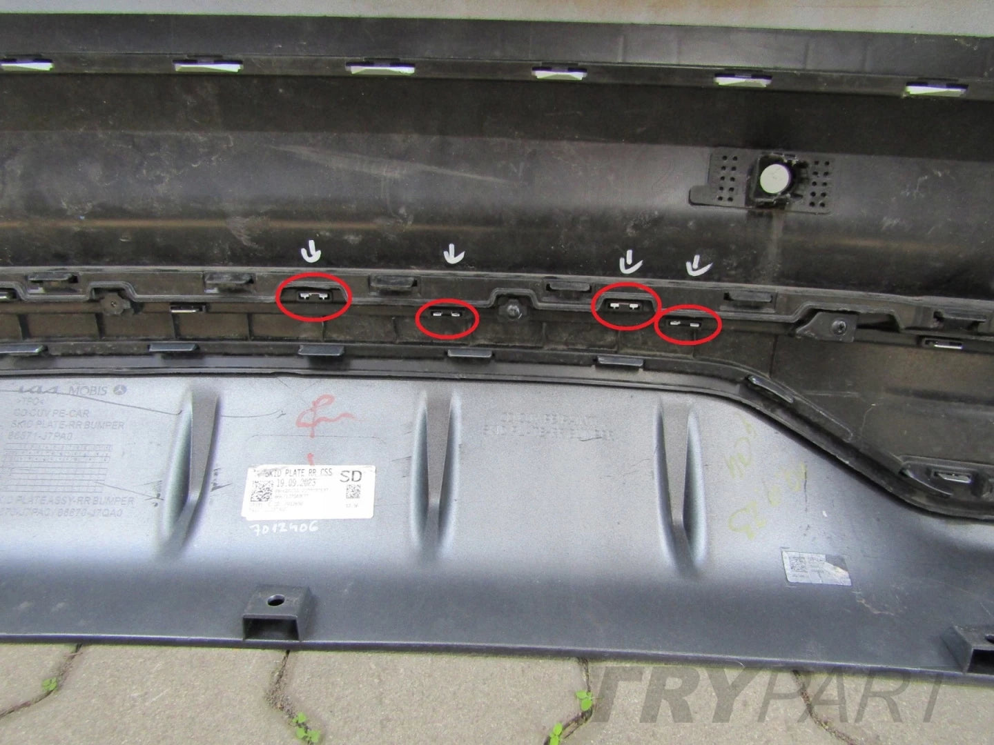 Kia Xceed X-Ceed Lift Rear Bumper 22-
