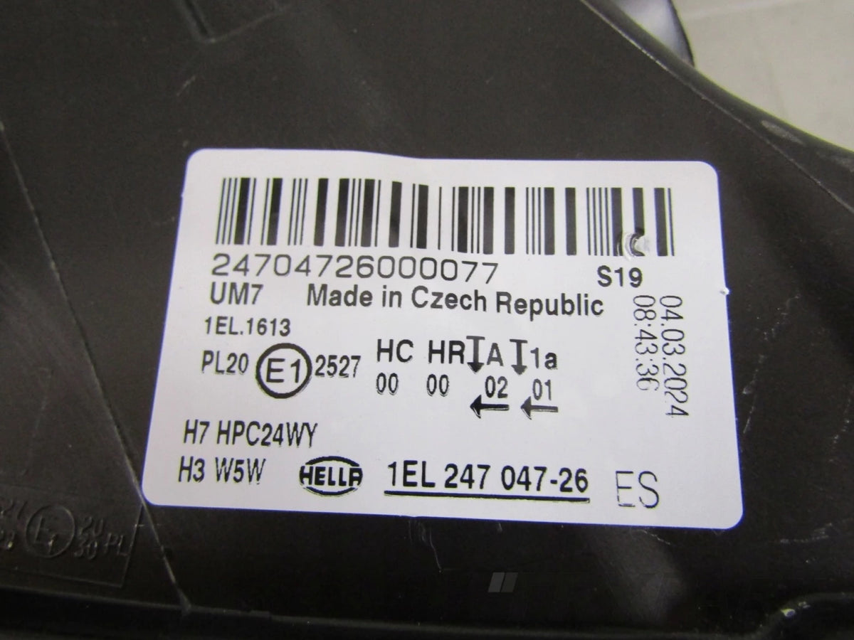 Headlight Skoda Superb 2 II 3T1 STANDARD LENS 08-13 RH RIGHT