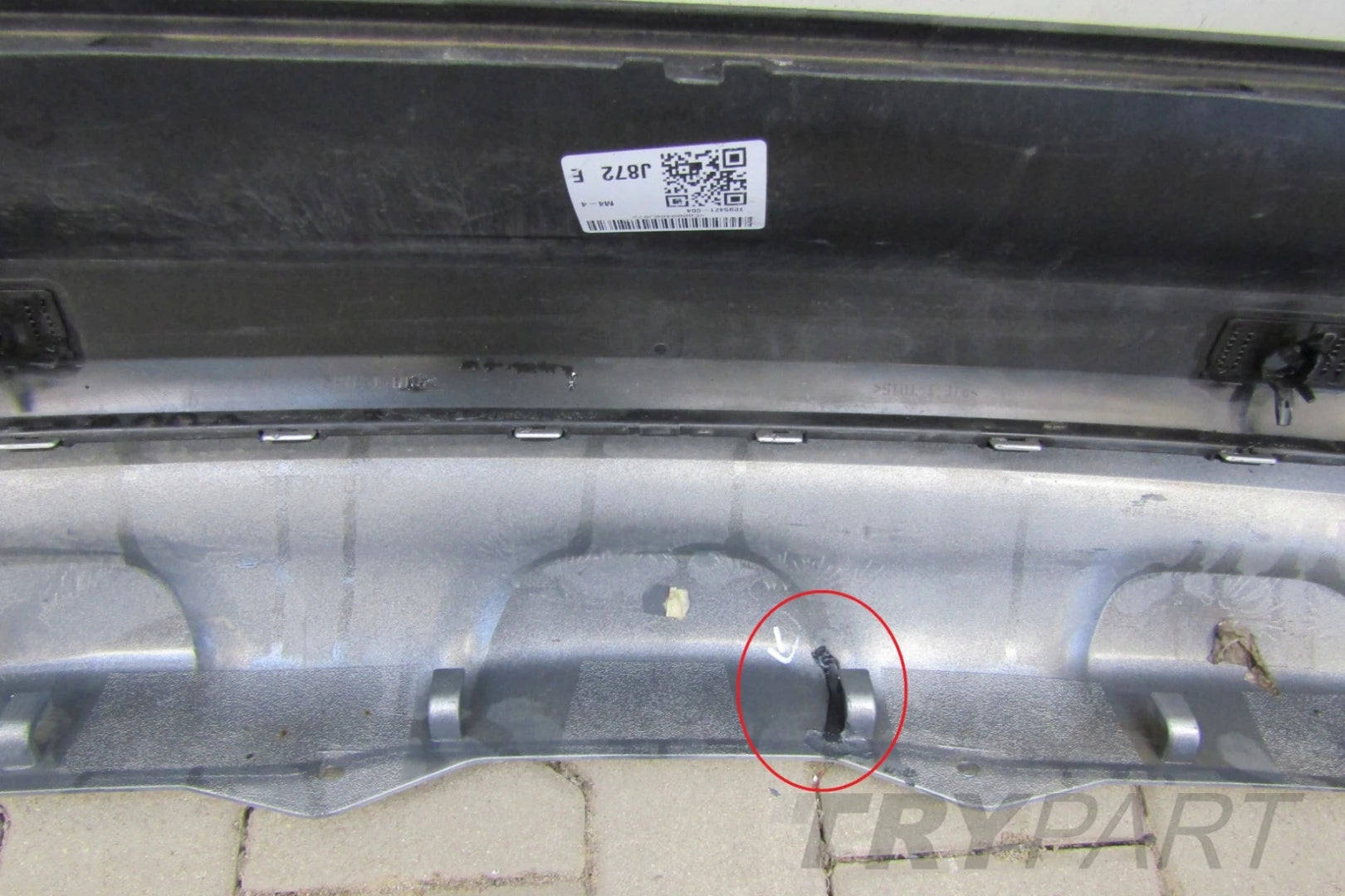 Rear bumper for RENAULT CAPTUR LIFT 17-19