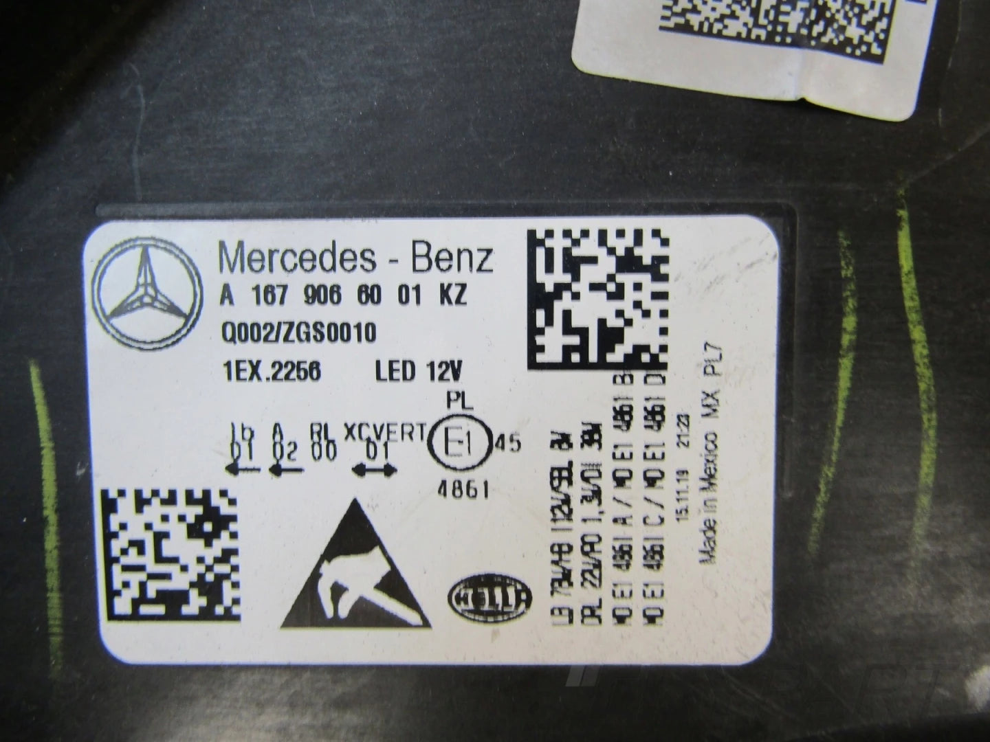 MERCEDES GLS X167 W167 FULL LED MULTIBEAM HEADLIGHT RH RIGHT 19- A1679066