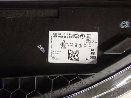 SKODA KODIAQ Right LED Headlight Lamp