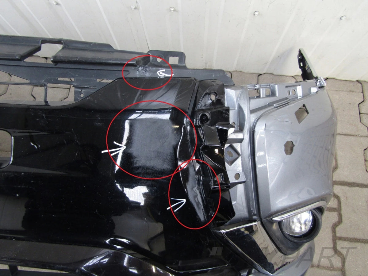 Front Bumper for Mitsubishi Outlander 3 Hybrid Lift