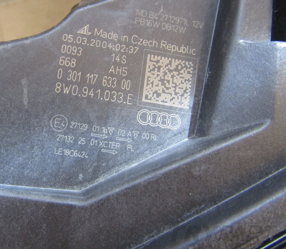 AUDI A4 B9 8W0 LIFT 19- FULL LED HEADLIGHT LH 8W0941033E