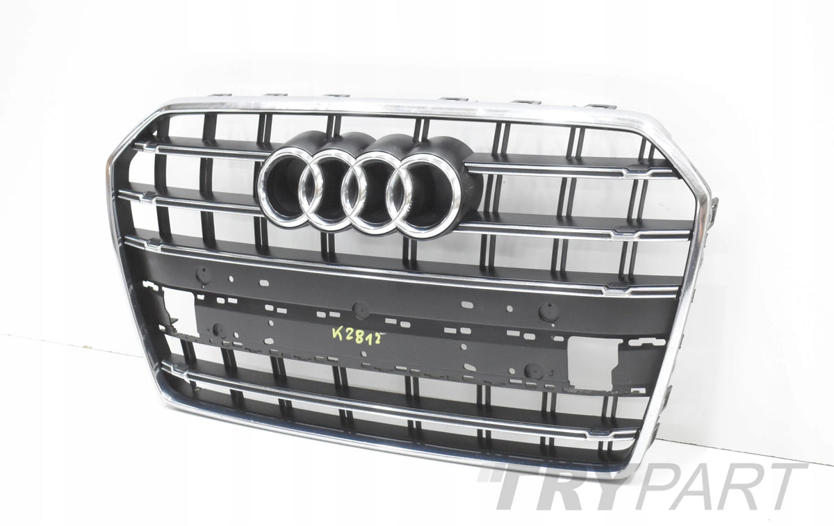 AUDI A6 S6 C7 4G S LINE CHROME GRILLE FRONT BUMPER ORG 4G0853653