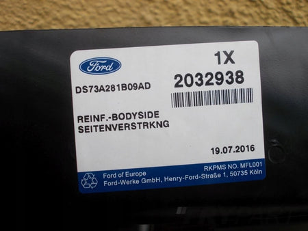 FORD MONDEO MK4 QUARTER PANEL REINFORCEMENT REAR FENDER LEFT