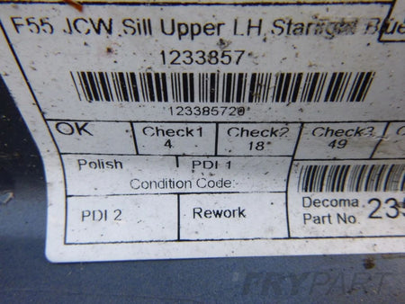 MINI COOPER F55 JCW WORKS Left Side Sill Trim