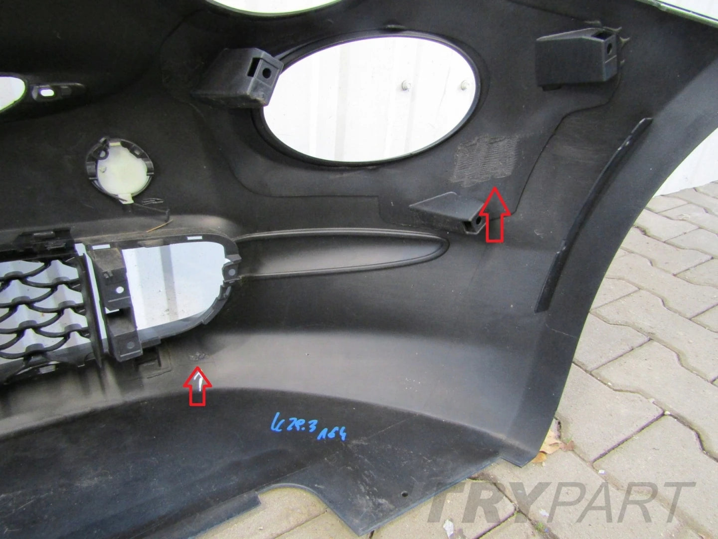 Front Bumper for Fiat 500 Lift 15-
