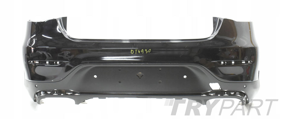 MERCEDES GLC W253 AMG COUPE LIFT REAR BUMPER + CHROME