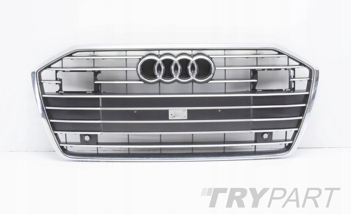 AUDI A6 C8 4K0 Grille Bumper Chrome Original 4K0853651