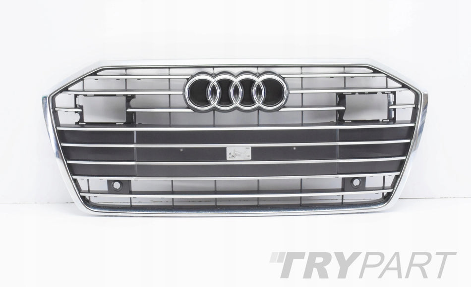 AUDI A6 C8 4K0 Grille Bumper Chrome Original 4K0853651