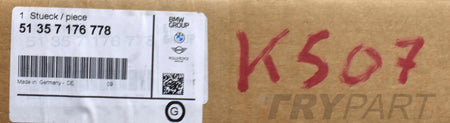 BMW 5 GT F07 Right Rear Door Seal New Original