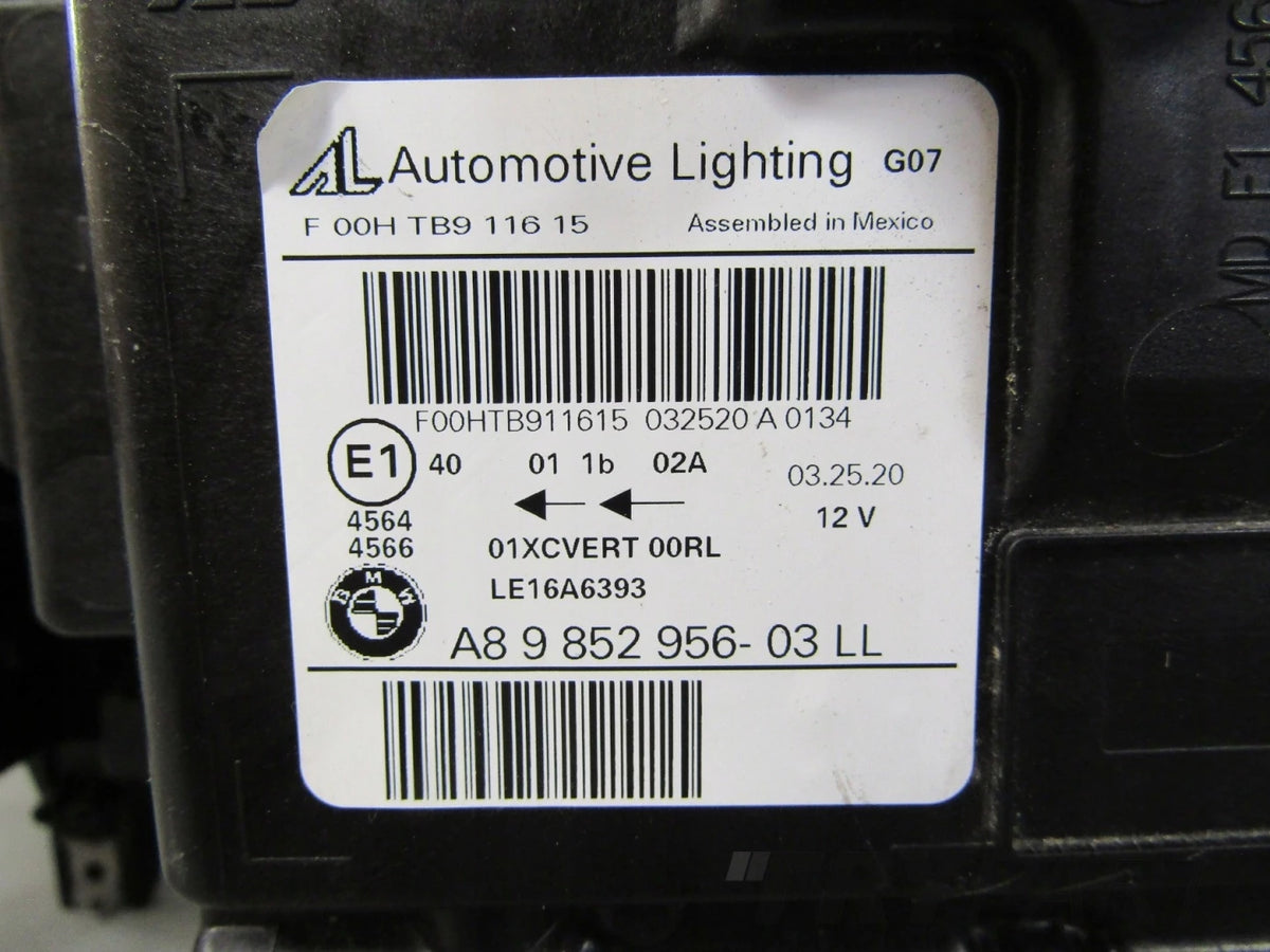 Front Lamp BMW X7 G07 LASER 18-22 RH A89852956