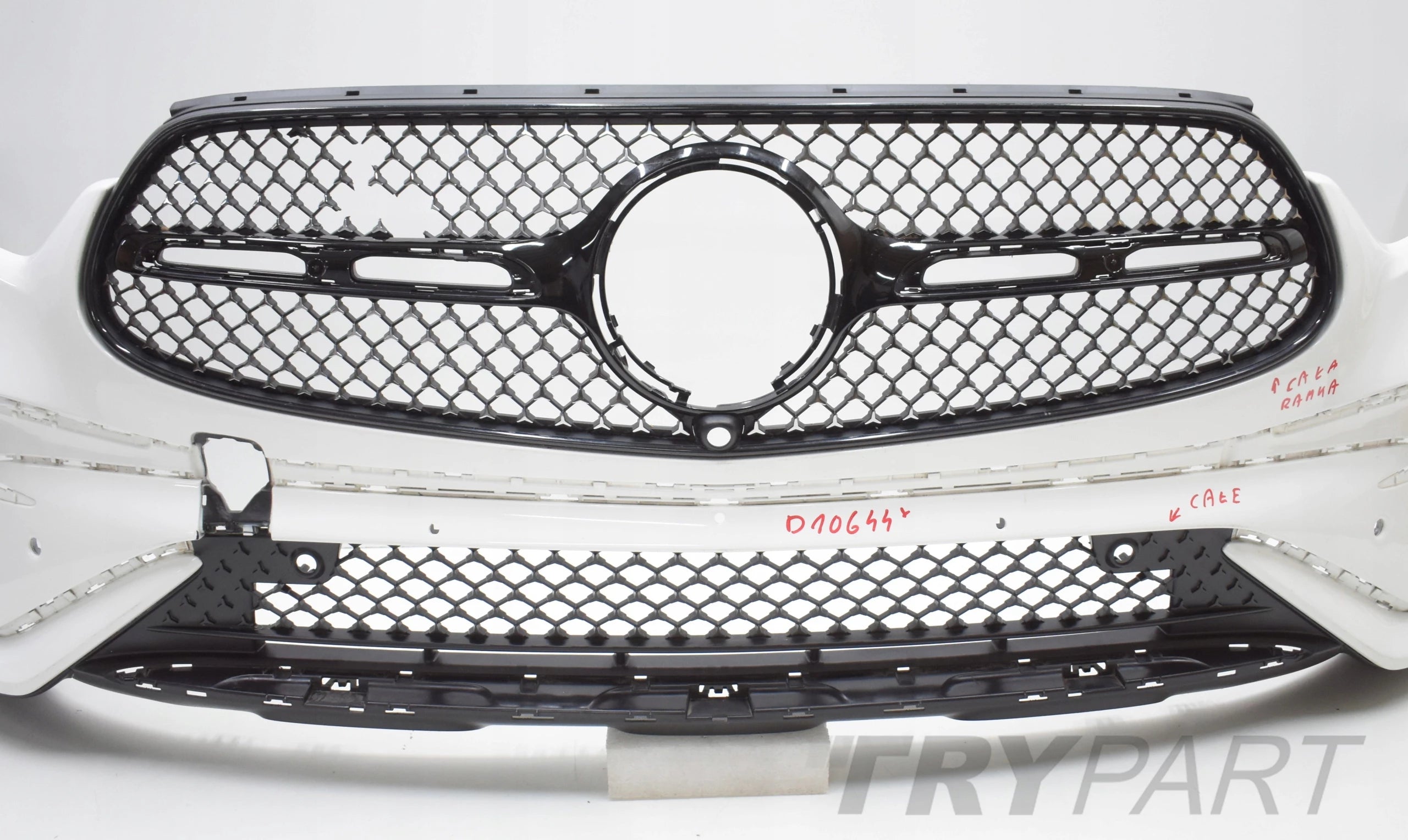 MERCEDES GLC W254 AMG FRONT BUMPER ORG + GRILLE + CHROME